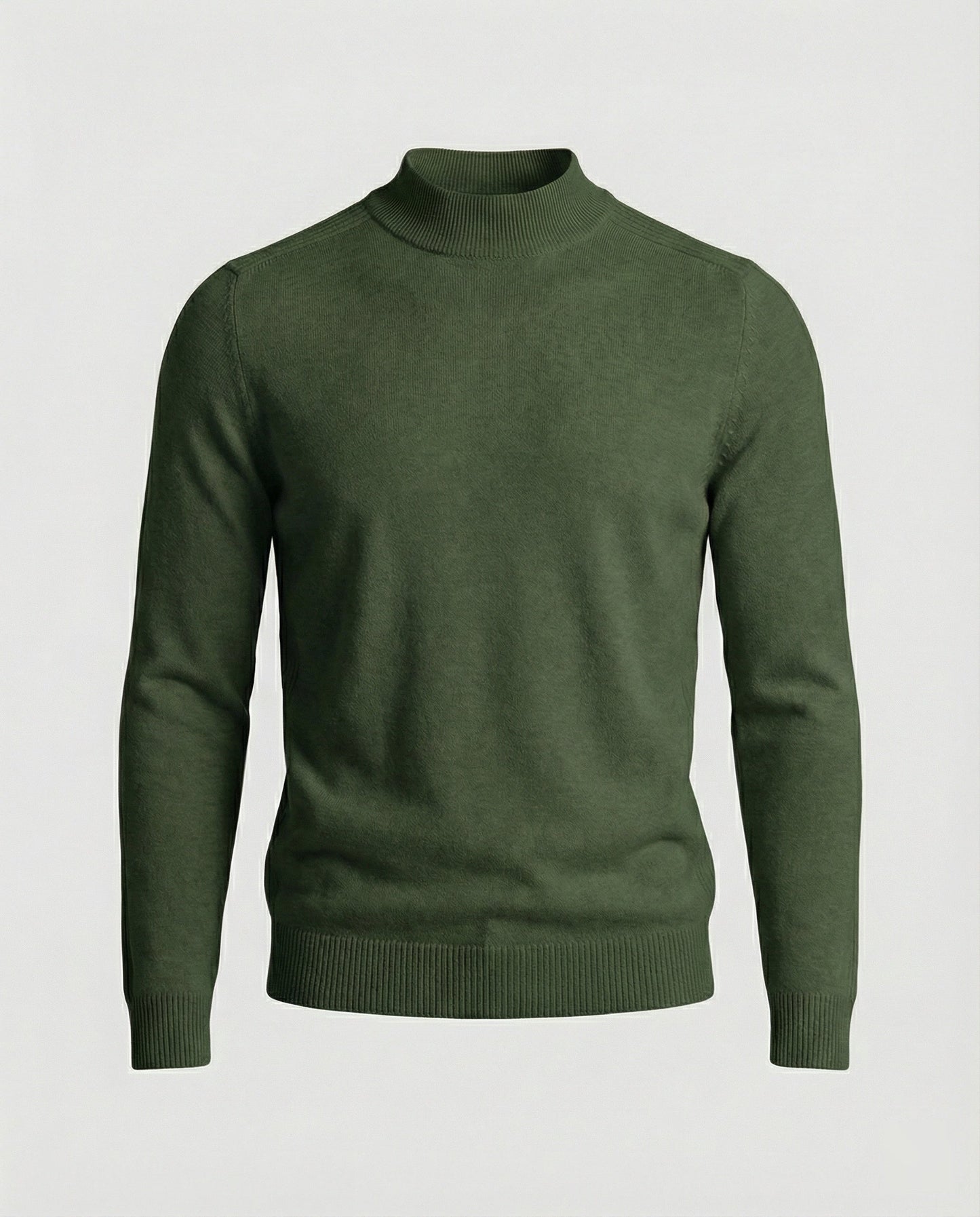 Stilvoller Damen Rollkragenpullover Merinowolle