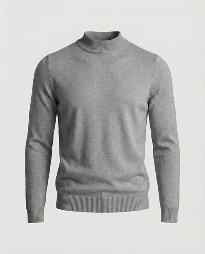 Stilvoller Damen Rollkragenpullover Merinowolle