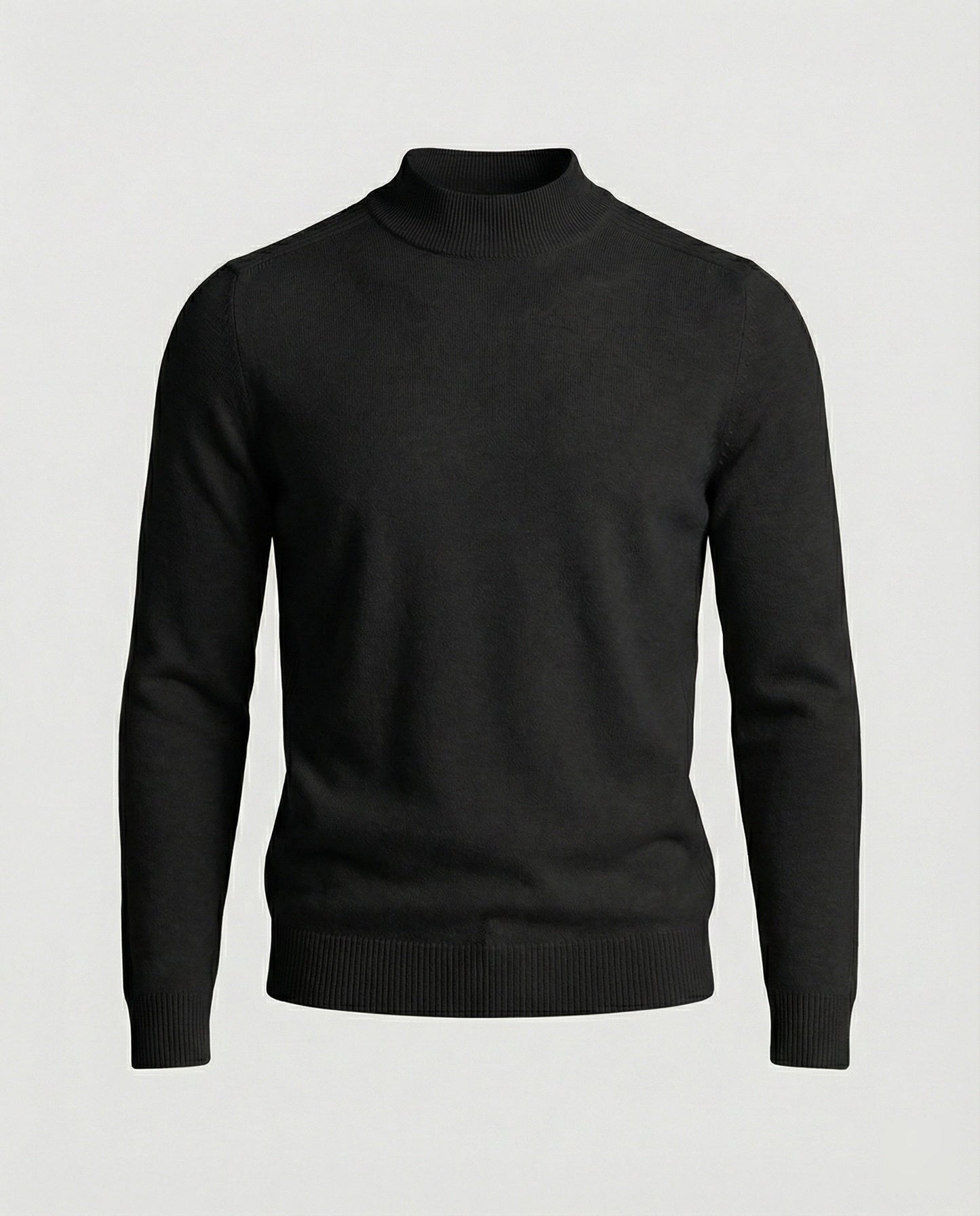 Stilvoller Damen Rollkragenpullover Merinowolle