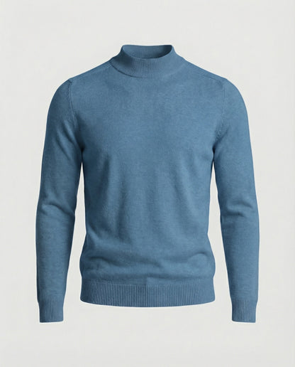 Stilvoller Damen Rollkragenpullover Merinowolle