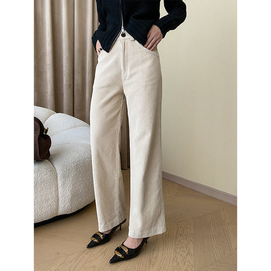 Damen Cordhose Bequem Stilvolle Eveloria - Eveloria