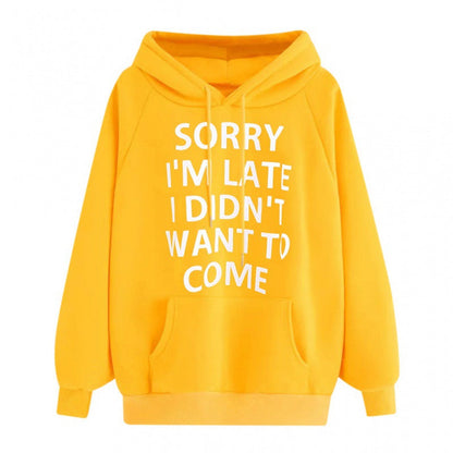 Damen Kapuzenpullover Witzig Spruchdesign Eveloria