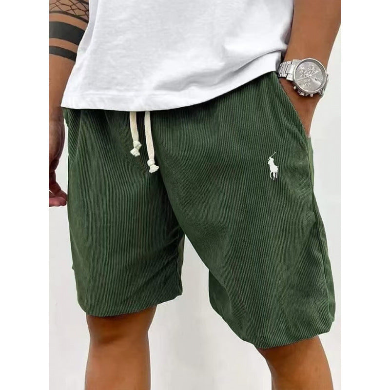 Herren Freizeithose Baumwoll-Mix Gummizug