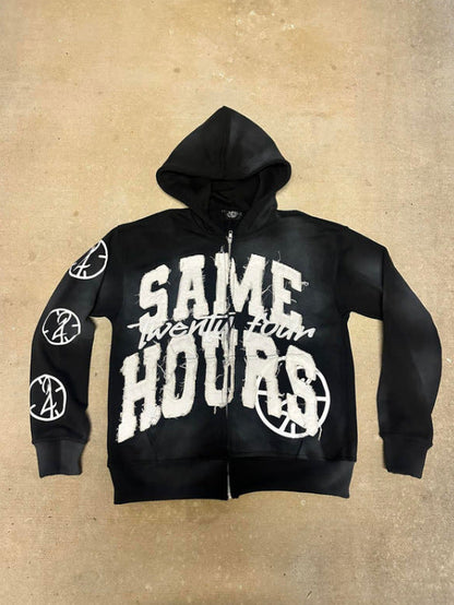 Damen Kapuzenpullover Bequem Auffälliger Schriftzug Eveloria