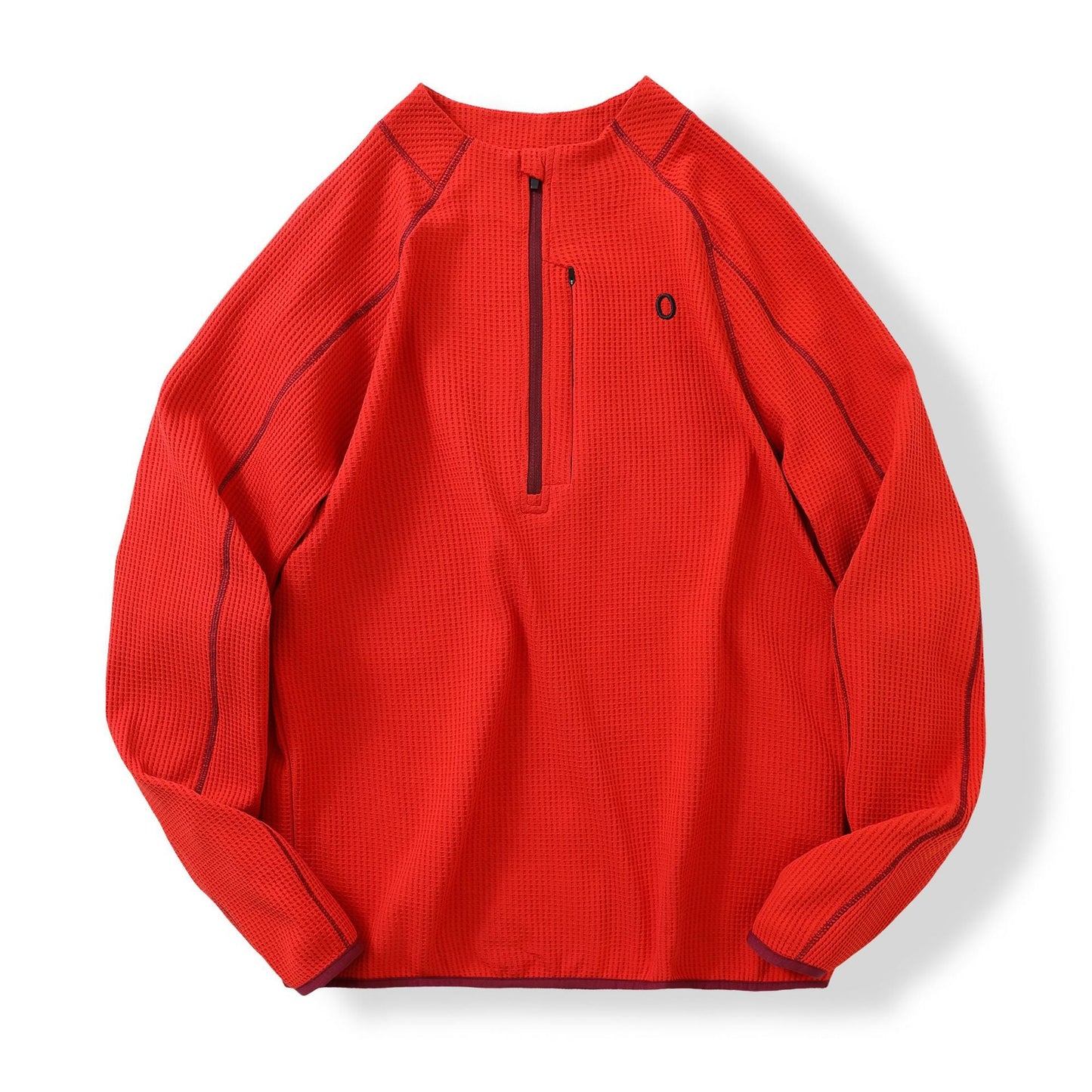 Damen Pullover Innovativ Reißverschluss Strukturiert Eveloria