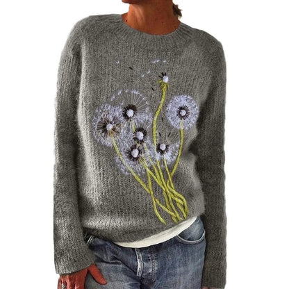 Damen Pullover Festlich Motiv Eveloria