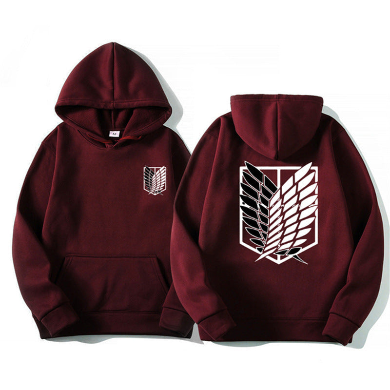 Damen Kapuzenpullover Anime-Motiv Eveloria
