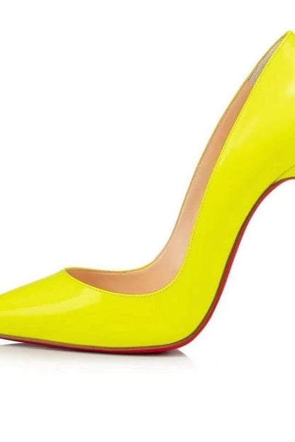 Eveloria Damen Stilettos Roter Lack