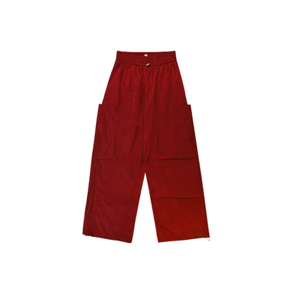 Damen Cargo-Hose Weit Bequem Eveloria