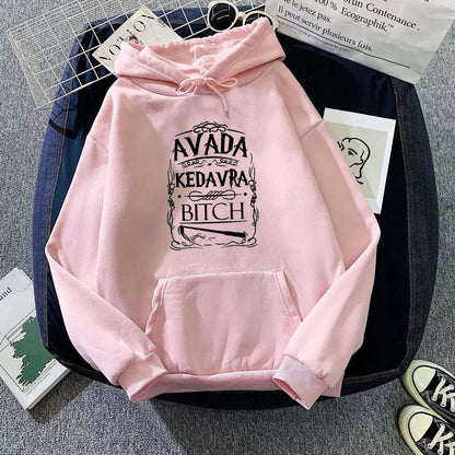 Damen Kapuzenpullover Eveloria mit Grafikdesign
