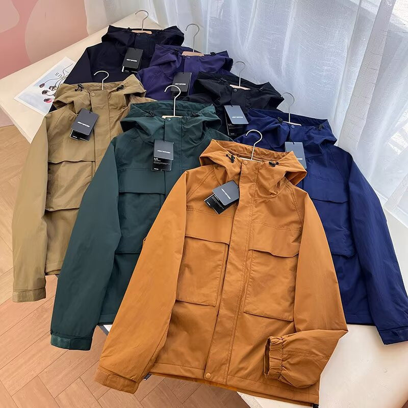 Damen Outdoor-Jacke Wasserdicht mit Taschen Eveloria - Eveloria