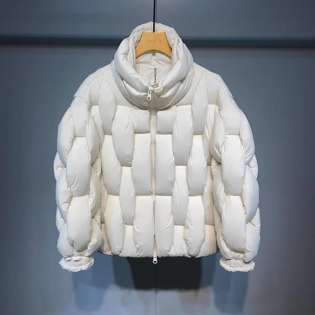 Eveloria Unisex Geplüschte Pufferjacke