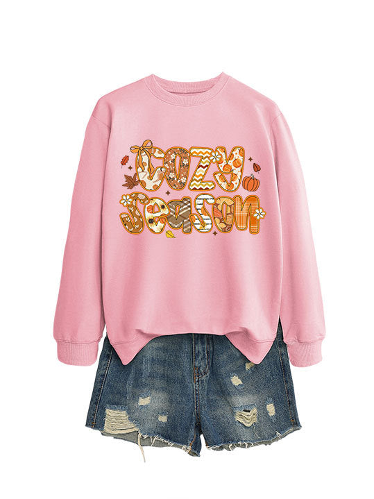 Damen Sweatshirt Herbstdesign Lässiger Schnitt Eveloria