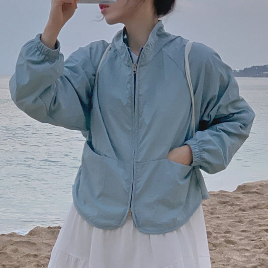 Eveloria Damen Übergangsjacke Praktisch - Eveloria