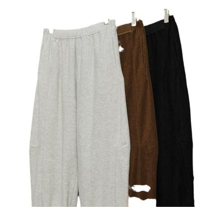 Damen Freizeithose Elastischer Bund Lockerer Schnitt Bequem