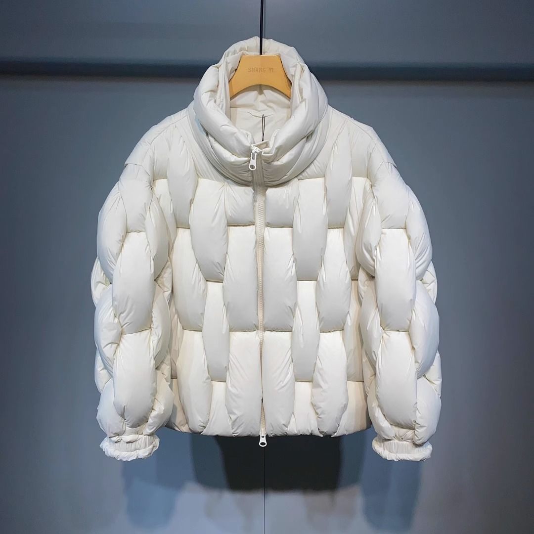 Eveloria Unisex Geplüschte Pufferjacke