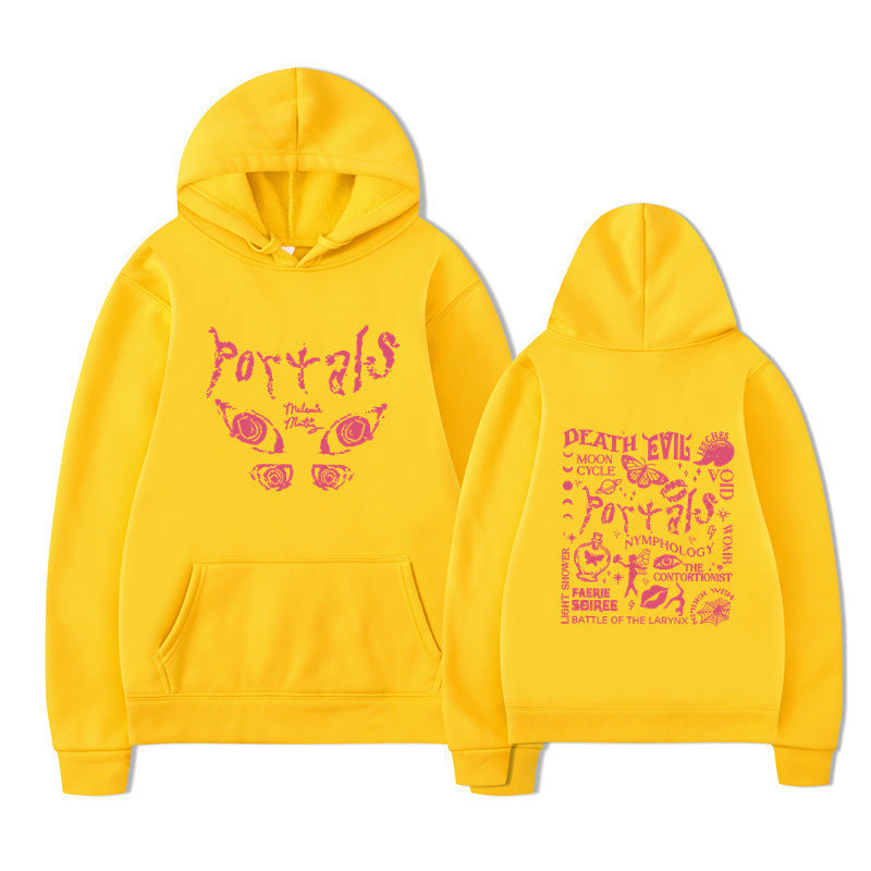 Damen Kapuzenpullover Bequem Kreatives Motiv Eveloria