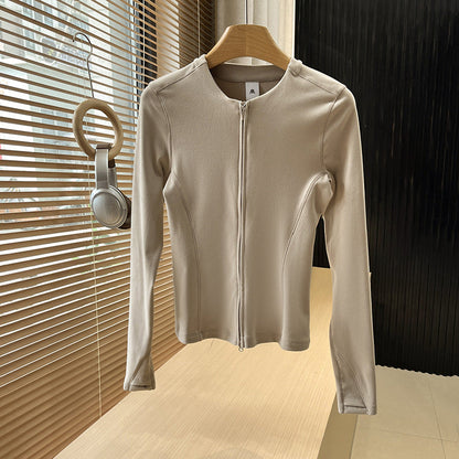 Damen Langarmjacke Leicht Atmungsaktives Material Eveloria