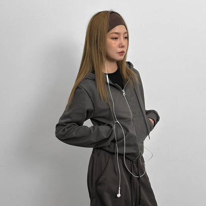 Damen Sportjacke Sweatjacke Reißverschluss Eveloria