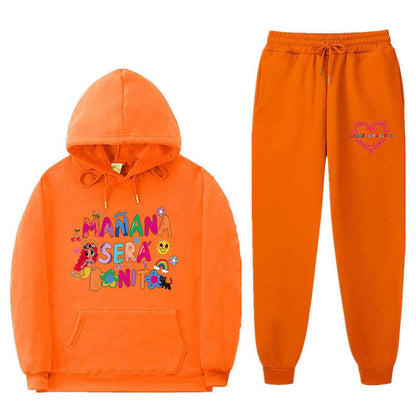 Damen Sweatshirt Jogginghose Set Bunt Eveloria