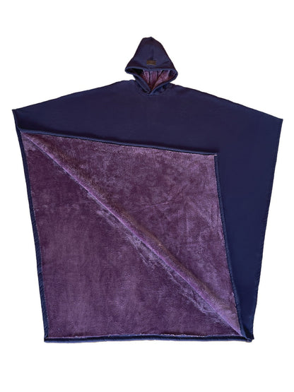 Damen Poncho-Decke mit Kapuze Multifunktionell Eveloria