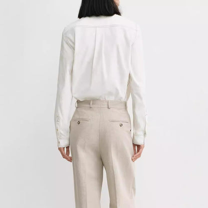 Damen Jeanshemd Lässiger Schnitt Eveloria