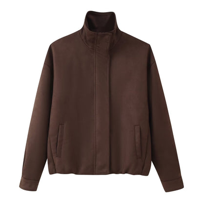 Damen Übergangsjacke Hochkragen Eveloria
