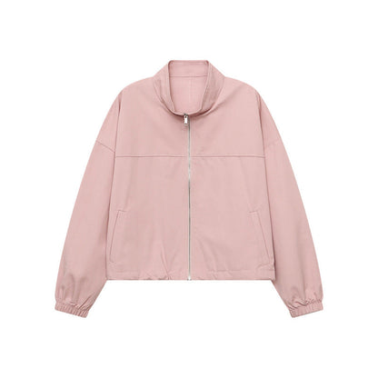 Damen Lässige Übergangsjacke Bequem Taschen Eveloria