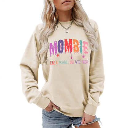 Damen Sweatshirt Zombie Motiv Eveloria
