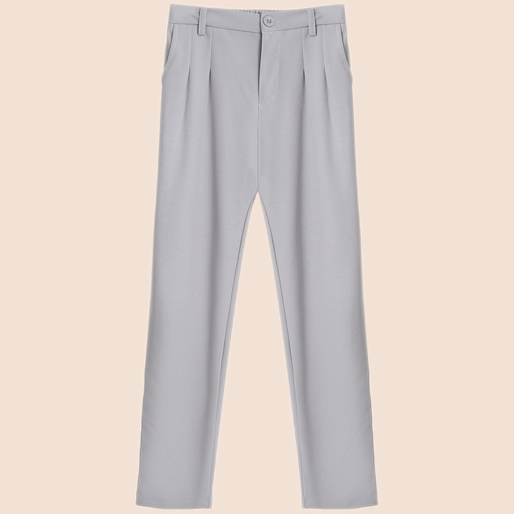 Damen Chino-Hose mit Bundfalten und hohen Taschen Eveloria