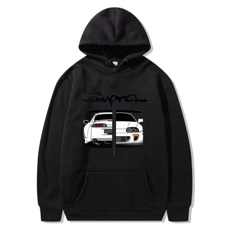 Damen Kapuzenpullover mit Kängurutaschen und einzigartigem Design