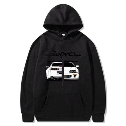 Damen Kapuzenpullover mit Kängurutaschen und einzigartigem Design