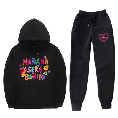Damen Sweatshirt Jogginghose Set Bunt Eveloria