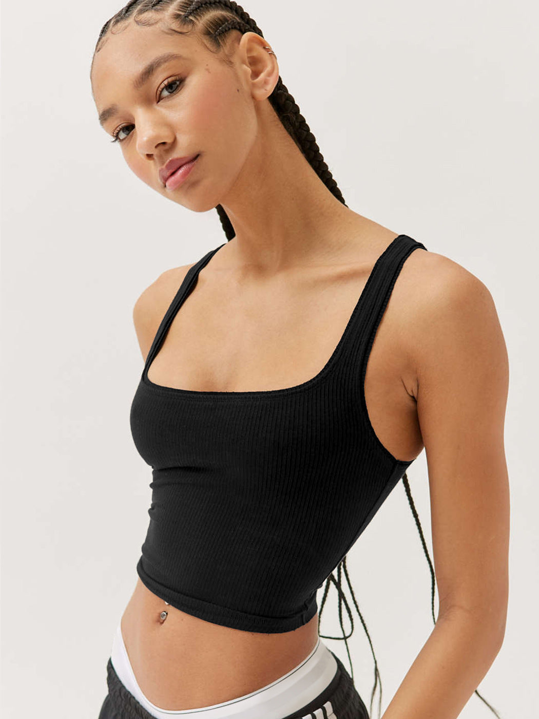 Damen Ärmelloses Tanktop Sportlich Leicht
