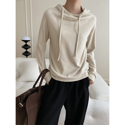 Damen Kapuzenpullover Raglanärmel Eveloria Lässig - Eveloria