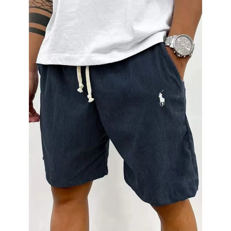 Herren Freizeithose Baumwoll-Mix Gummizug