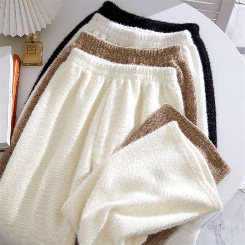 Damen Fleecehosen Weich Elastischer Bund Eveloria