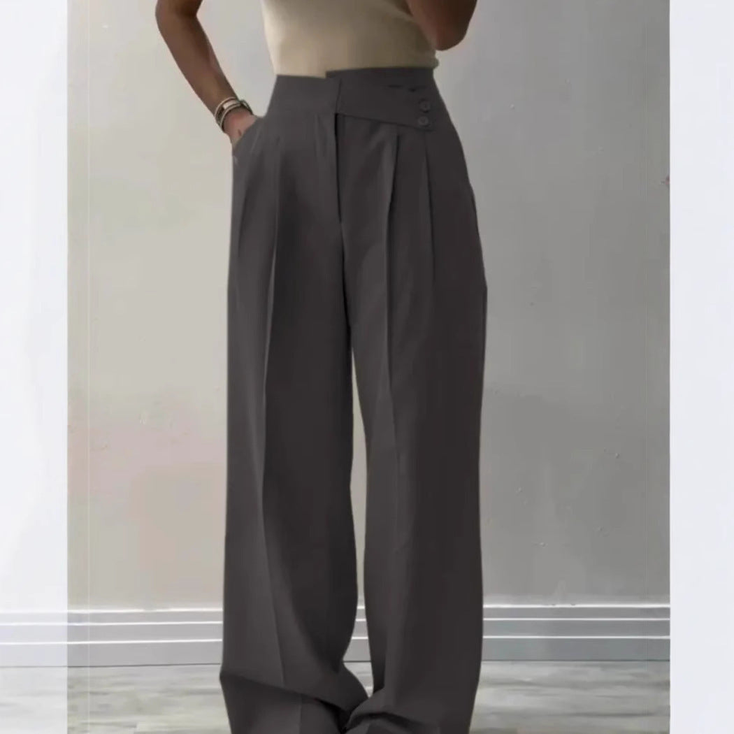 Damen Bügelfaltenhose Eveloria Weit