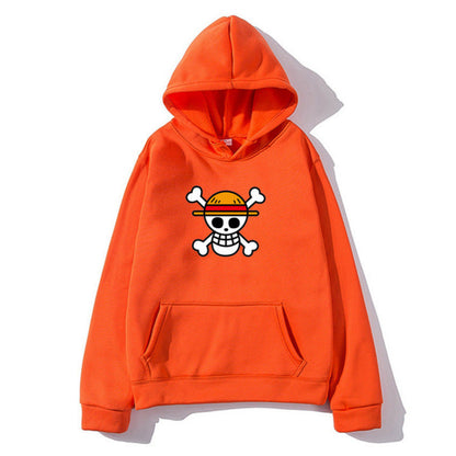 Damen Kapuzenpullover Piratenmotiv Bequem Eveloria