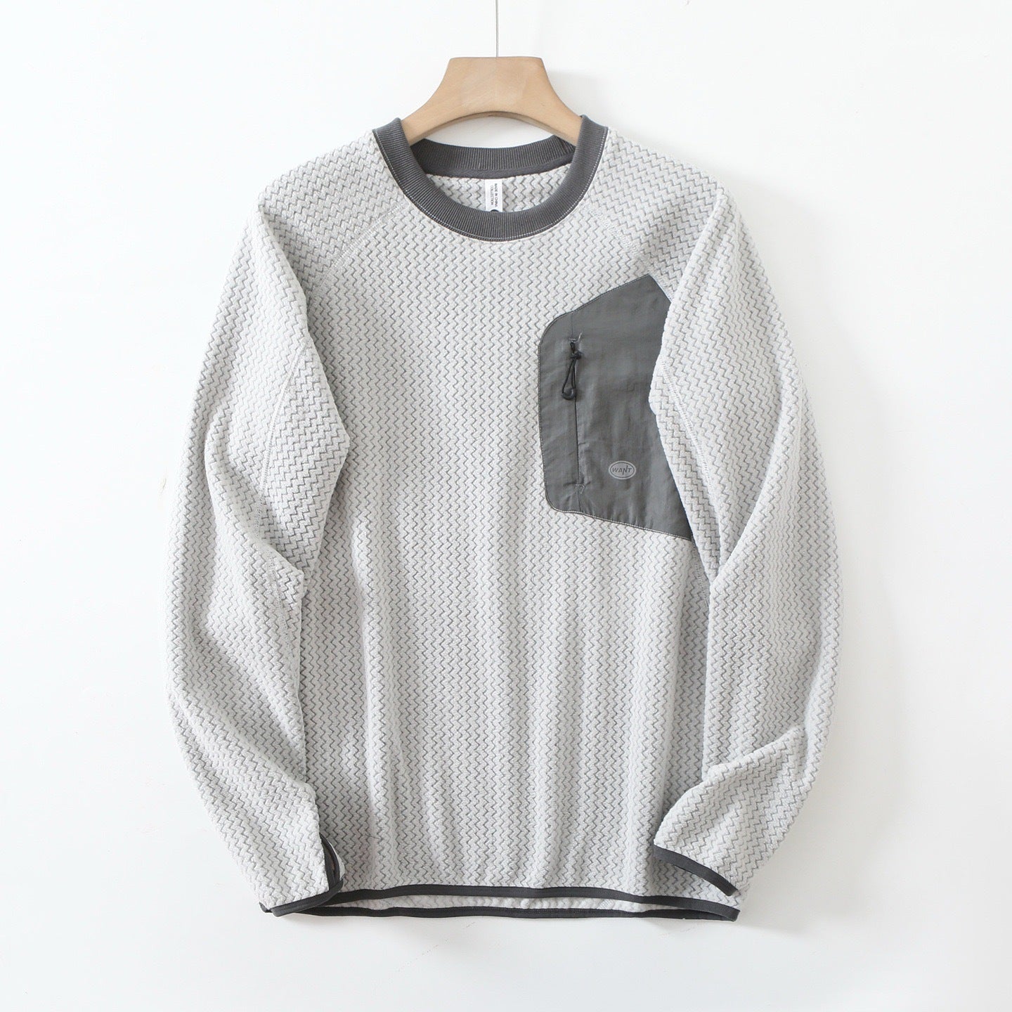 Damen Sweatshirt Strukturiertes Design Eveloria