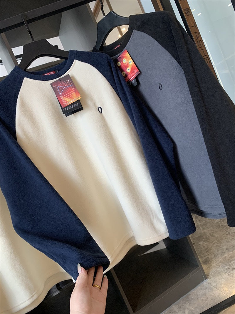 Damen Fleece-Oberteil mit Raglanärmeln Hochkomfort