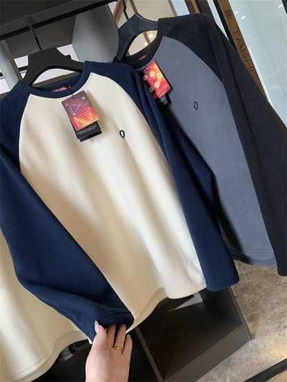 Damen Fleece-Oberteil mit Raglanärmeln Hochkomfort