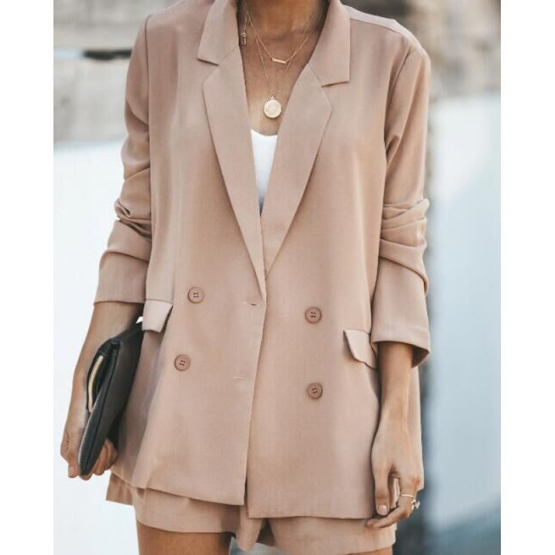 Damen Blazer Elegant Schnitt Modisch Eveloria