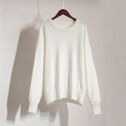 Damen Oversized Pullover Strickmuster Eveloria
