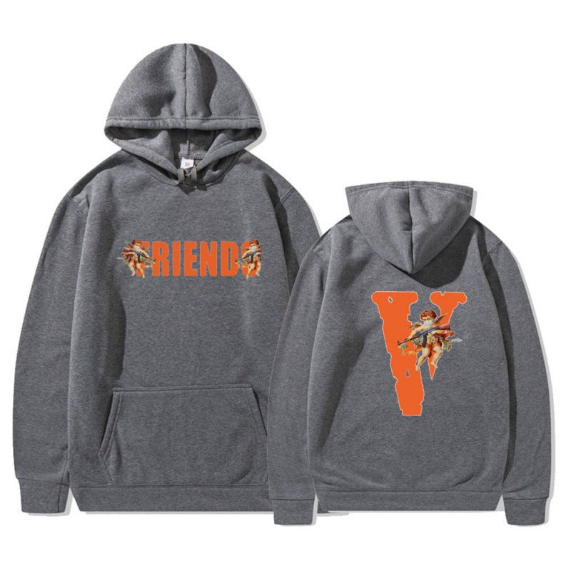 Damen Kapuzensweater mit Aufdruck
