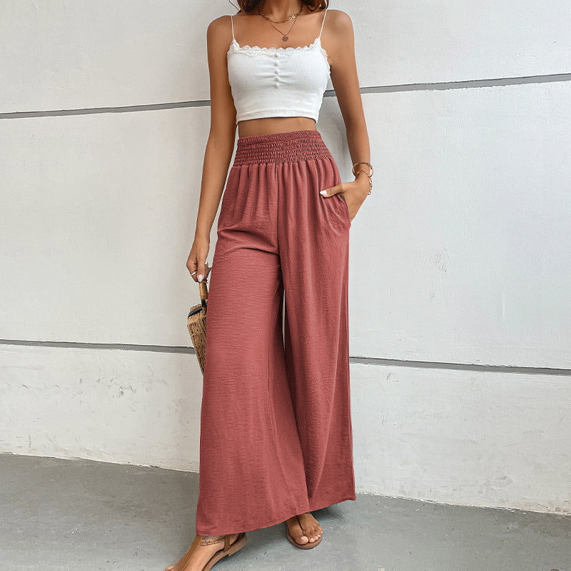 Damen Palazzo-Hose Weite Bein Eveloria