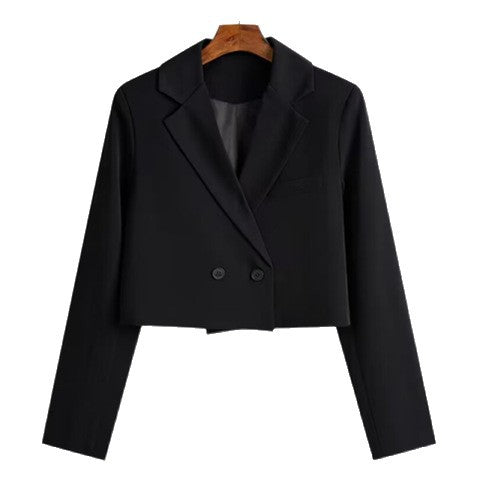 Damen Cropped Blazerjacke Eveloria