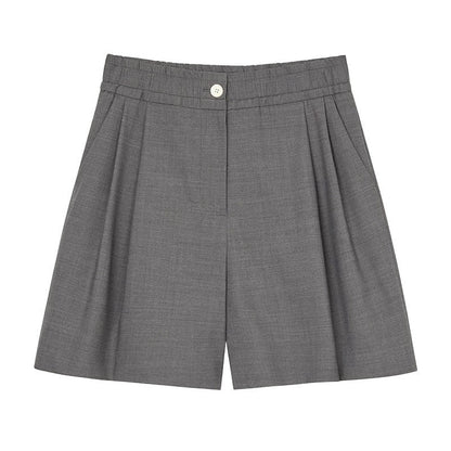 Damen Hotpants Hoher Bund Praktische Taschen Eveloria
