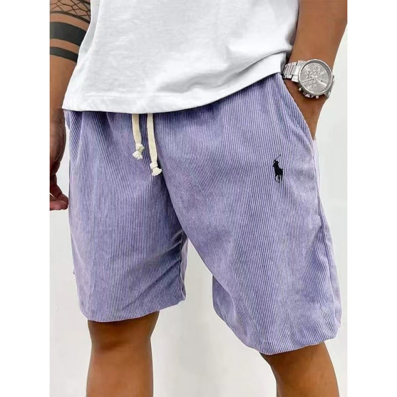 Herren Freizeithose Baumwoll-Mix Gummizug