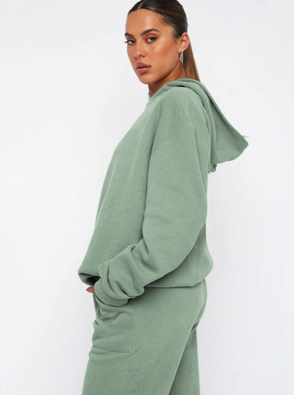 Heidrun Damen Hoodie Jogger Set Kuschelig